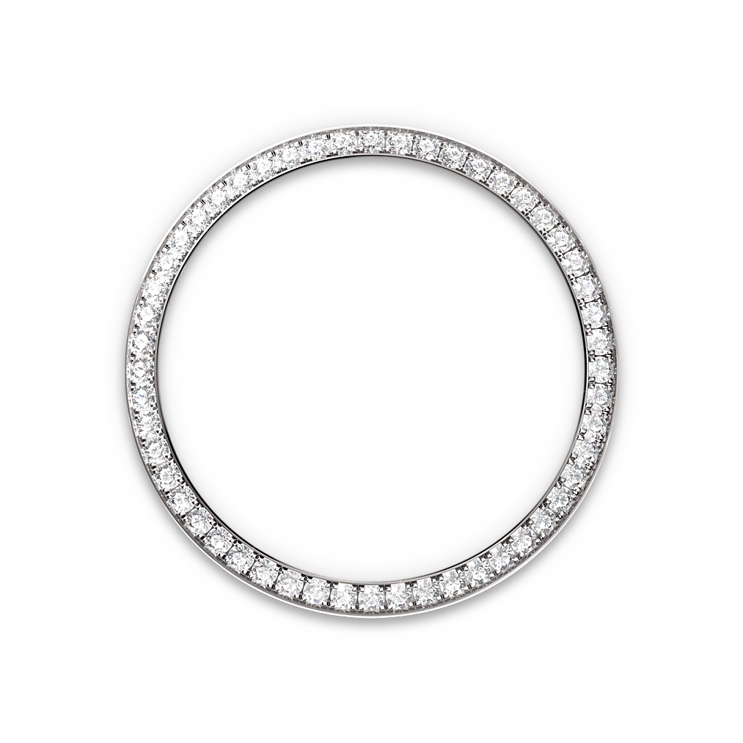 Impression zu Diamantbesetzte Lünette des Rolex-Modells Datejust 36