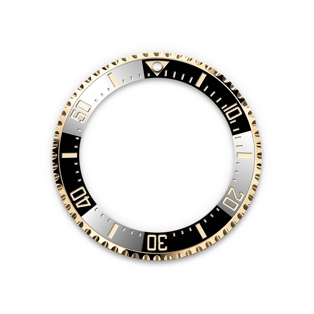 Impression zu Keramiklünette und nachleuchtende Anzeige des Rolex-Modells Sea-Dweller