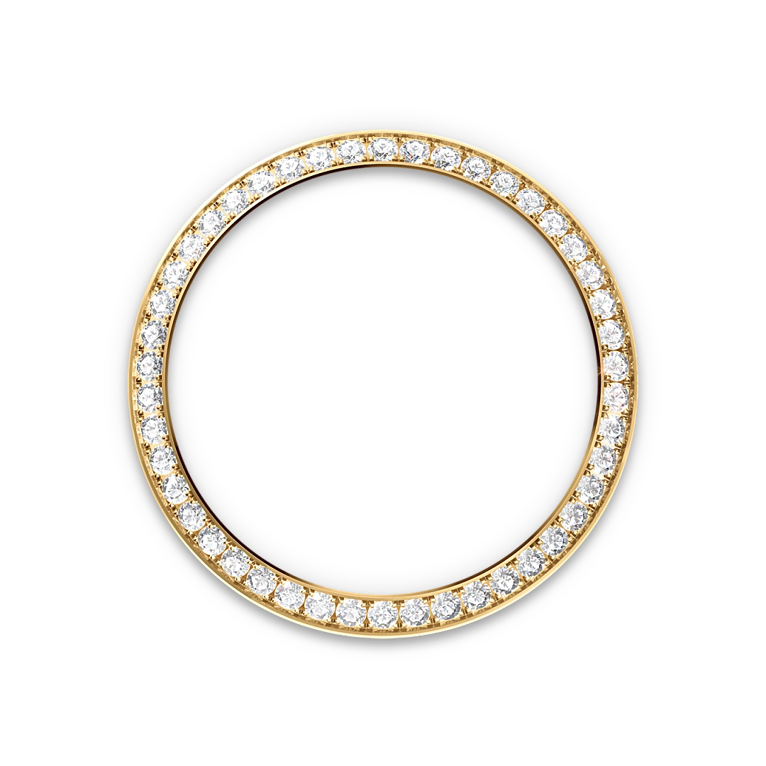 Impression zu Diamantbesetzte Lünette des Rolex-Modells Datejust 31