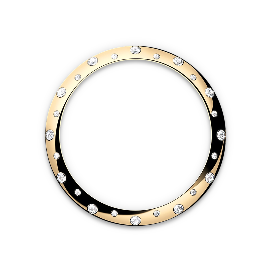 Impression zu Diamantbesetzte Lünette des Rolex-Modells Datejust 31