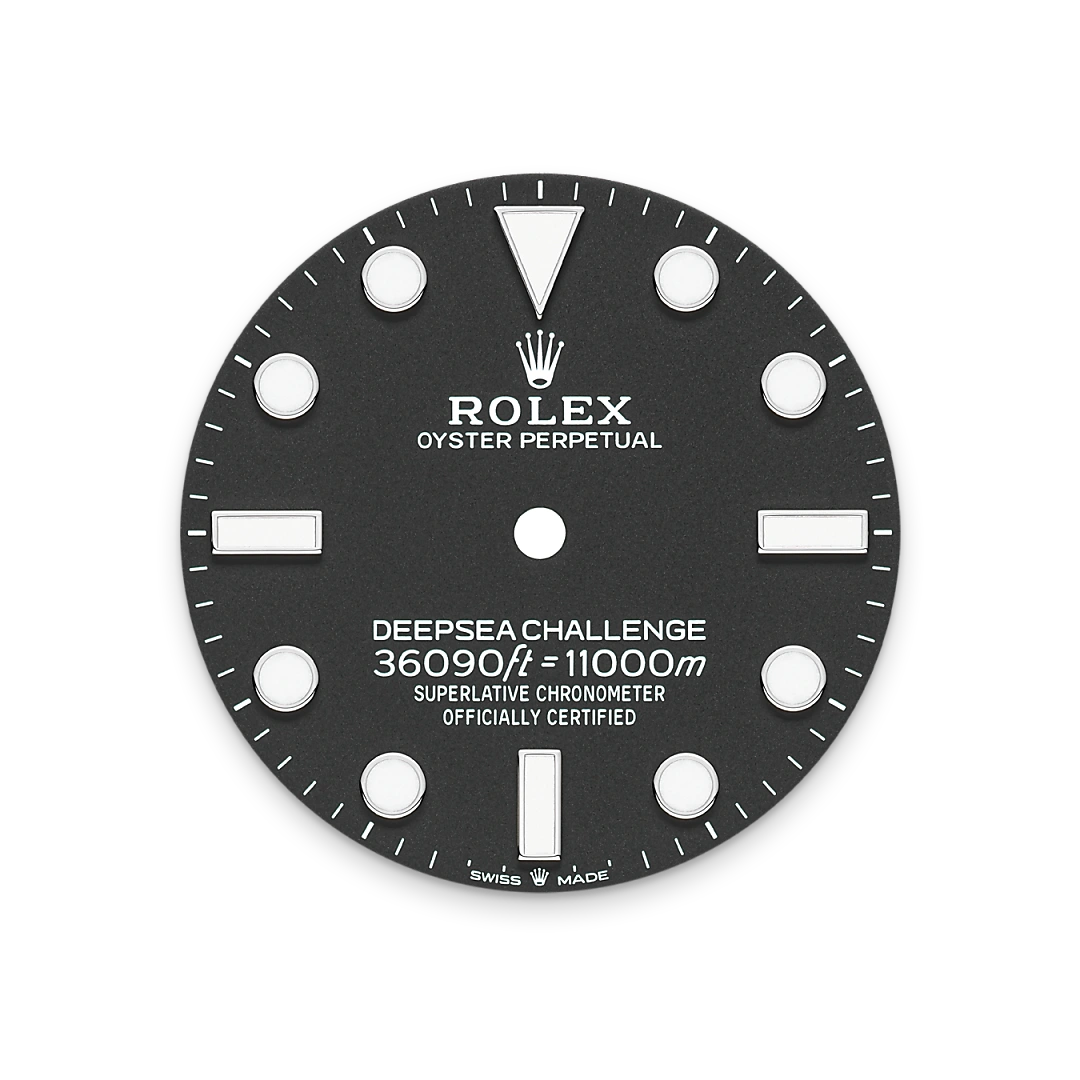 Impression zu Tiefschwarzes Zifferblatt des Rolex-Modells Deepsea Challenge