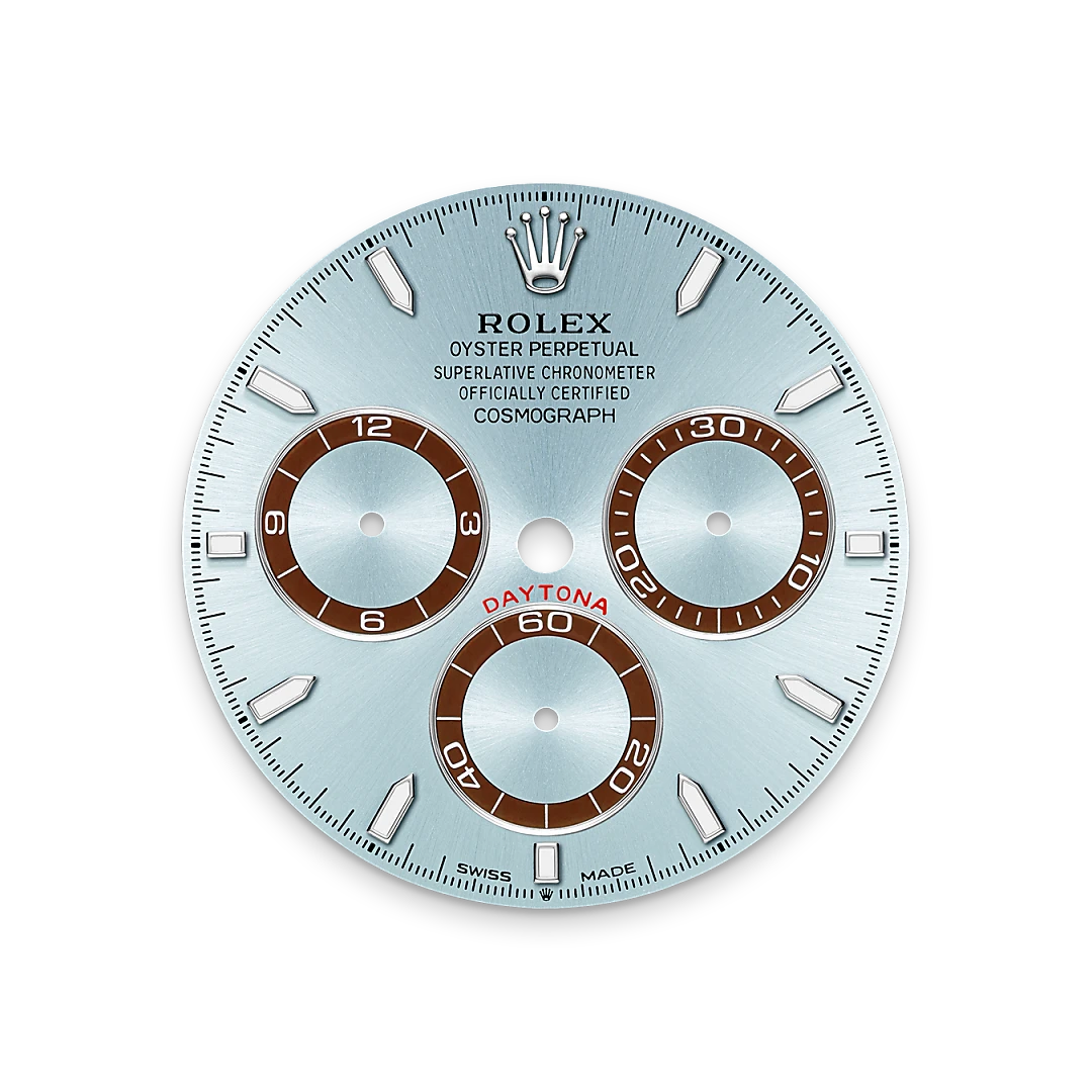 Impression zu Eisblaues Zifferblatt des Rolex-Modells Cosmograph Daytona