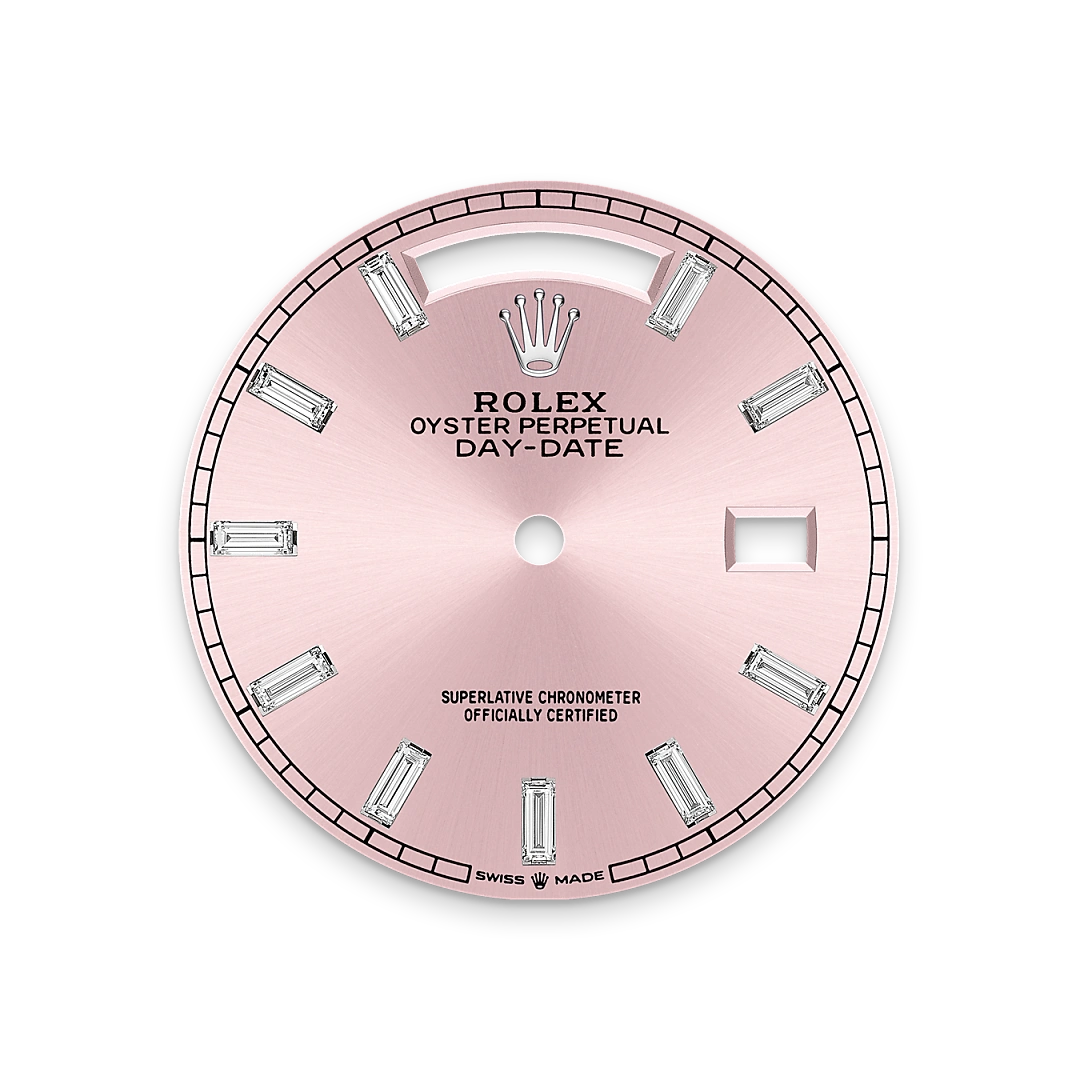 Impression zu Roséfarbenes Zifferblatt des Rolex-Modells Day-Date 36