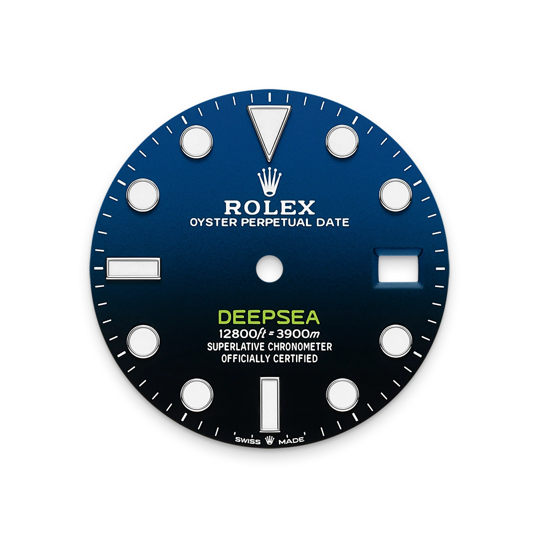 Impression zu Zifferblatt D-blue des Rolex-Modells Rolex Deepsea
