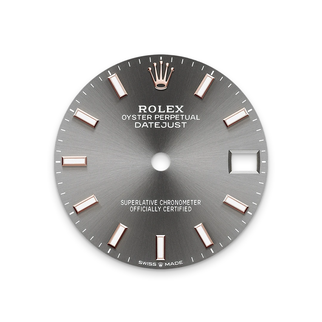 Impression zu Schiefergraues Zifferblatt des Rolex-Modells Datejust 31