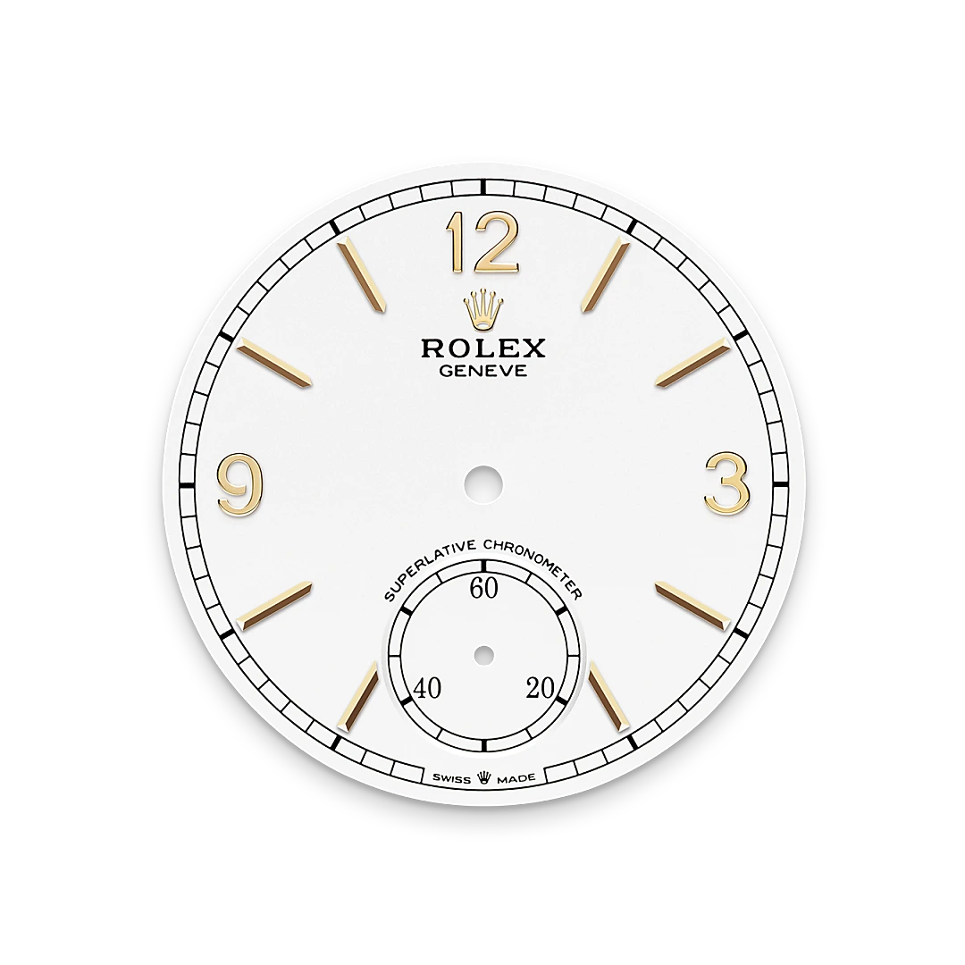 Impression zu Tiefweißes Zifferblatt des Rolex-Modells 1908