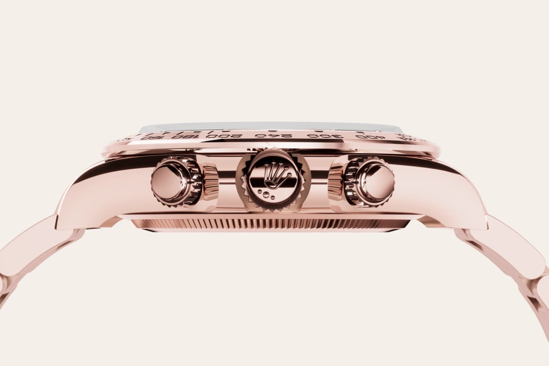 Impression zu 18 Karat Everose-Gold des Rolex-Modells Cosmograph Daytona