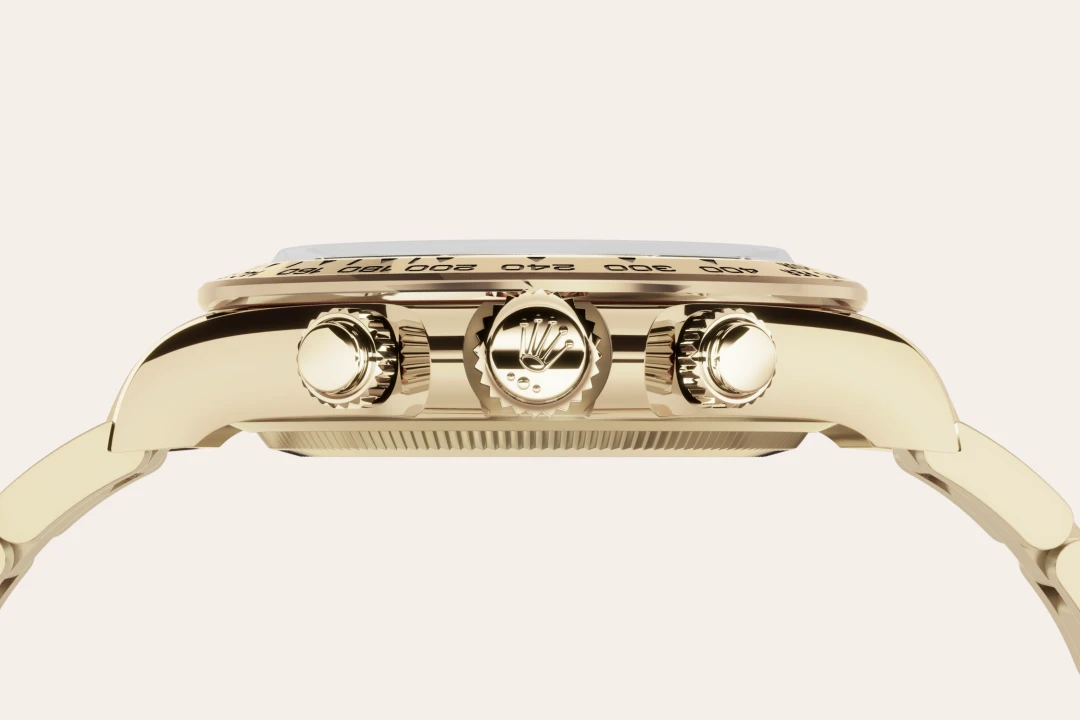 Impression zu 18 Karat Gelbgold des Rolex-Modells Cosmograph Daytona