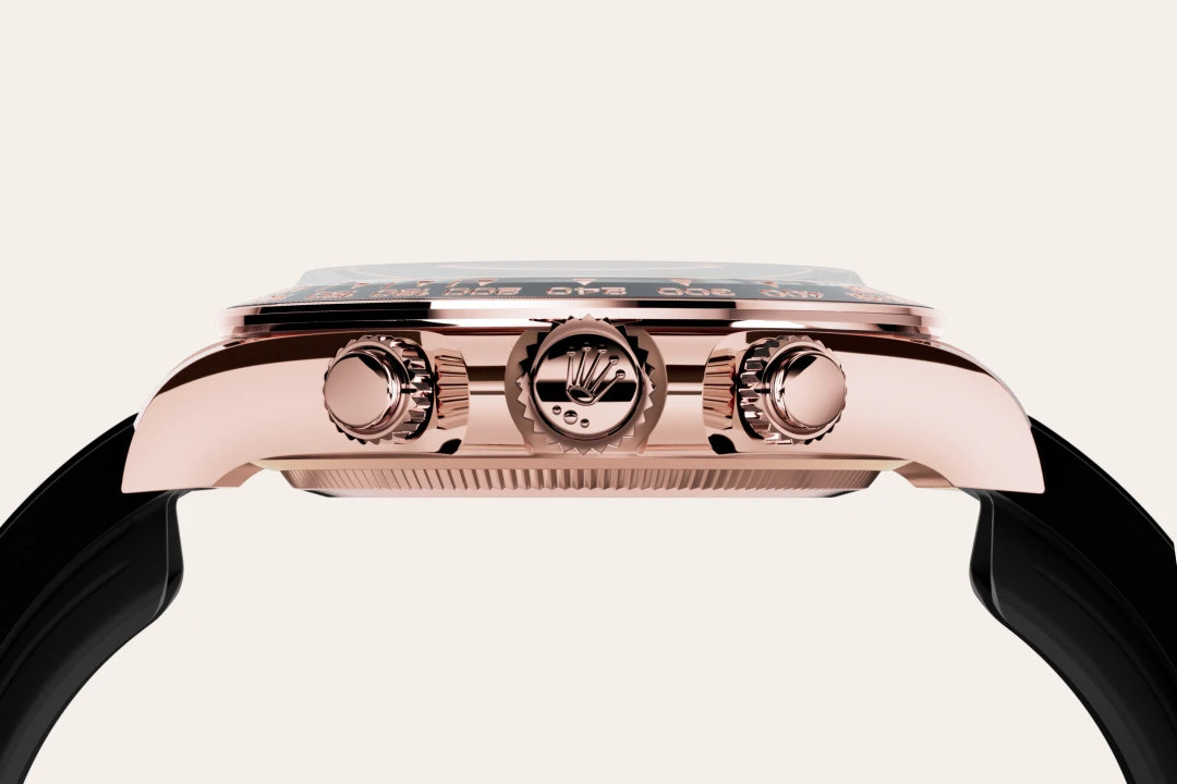 Impression zu 18 Karat Everose-Gold des Rolex-Modells Cosmograph Daytona