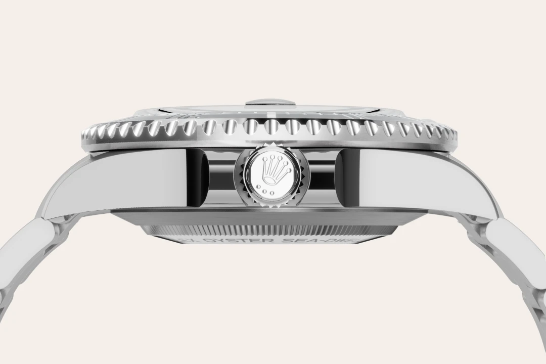 Impression zu Edelstahl Oystersteel des Rolex-Modells Sea-Dweller