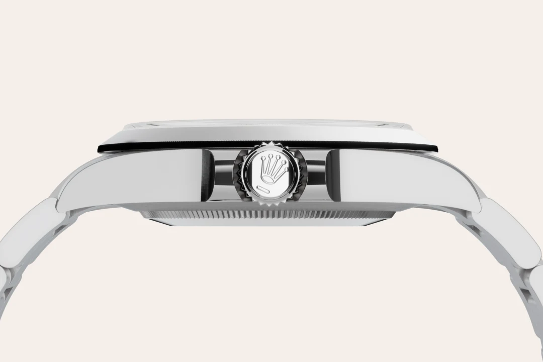 Impression zu Edelstahl Oystersteel des Rolex-Modells Air-King