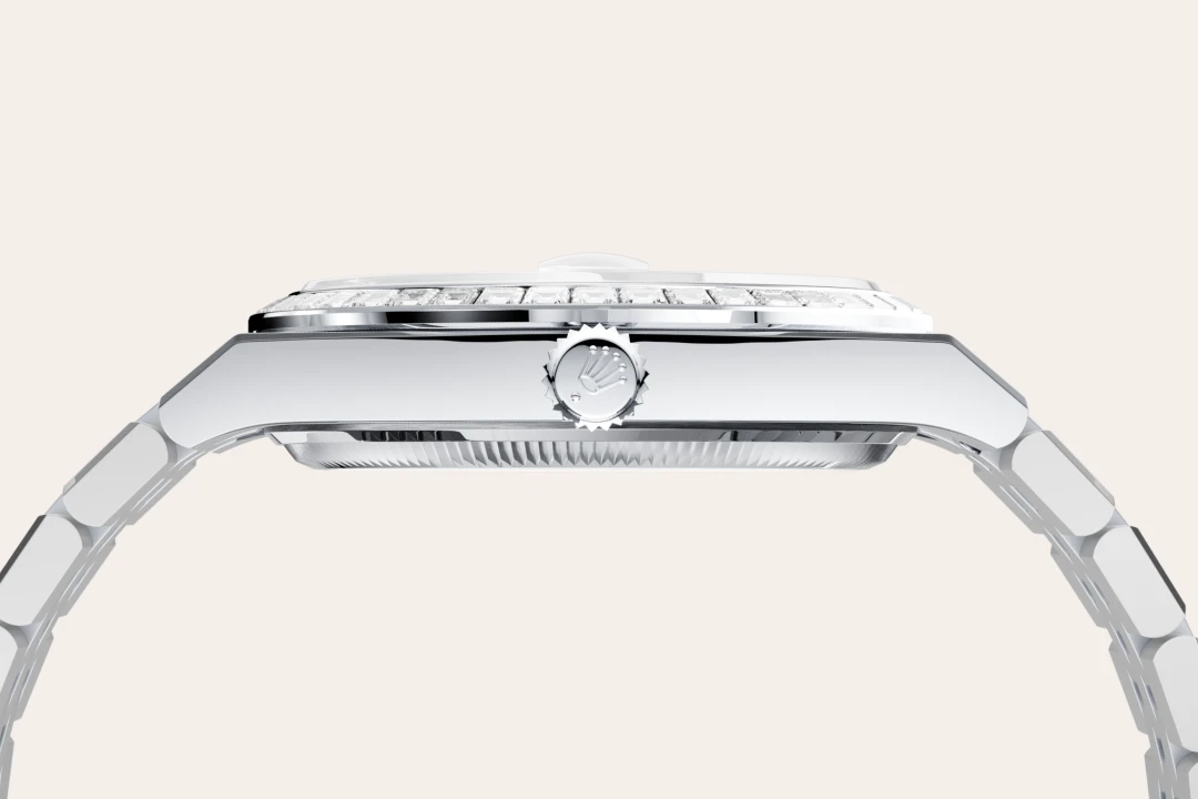 Impression zu Platin des Rolex-Modells Land-Dweller 36