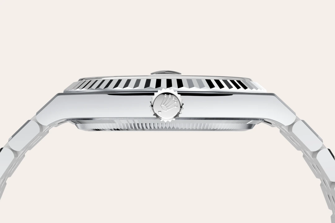 Impression zu Platin des Rolex-Modells Land-Dweller 40