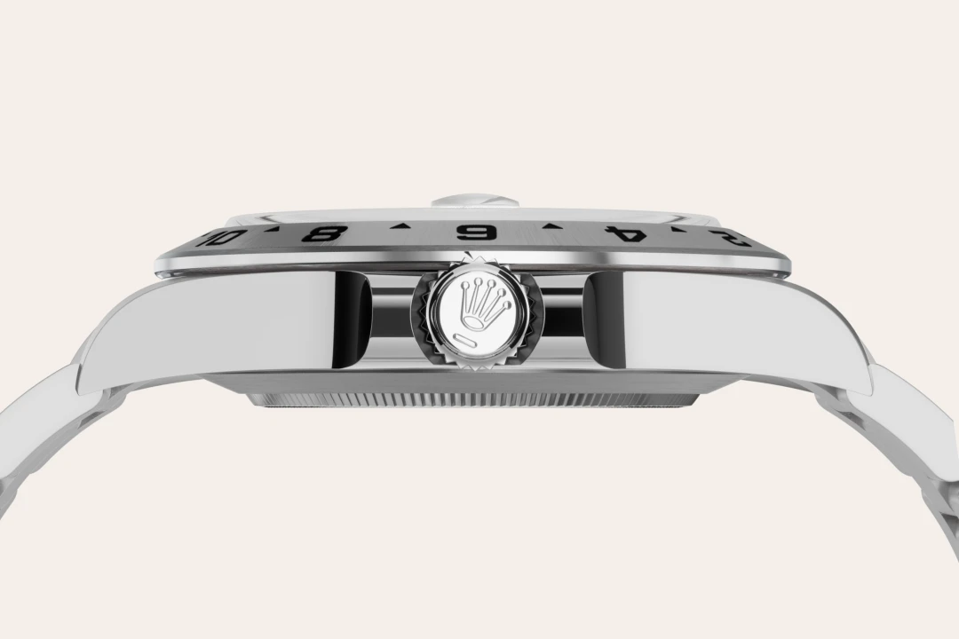 Impression zu Edelstahl Oystersteel des Rolex-Modells Explorer II