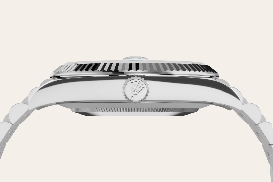 Impression zu Platin des Rolex-Modells Day-Date 40