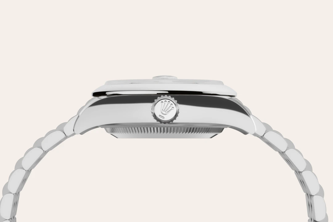 Impression zu Edelstahl Oystersteel des Rolex-Modells Lady-Datejust