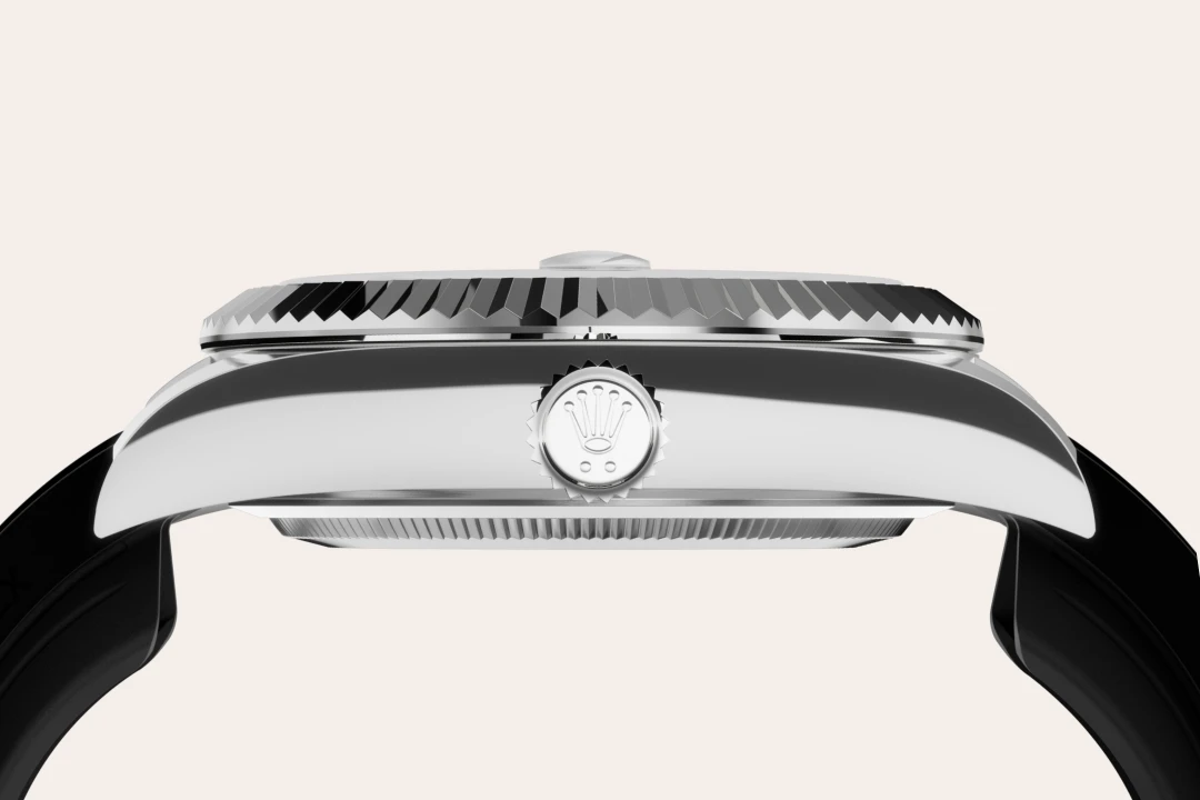 Impression zu 18 Karat Weißgold des Rolex-Modells Sky-Dweller