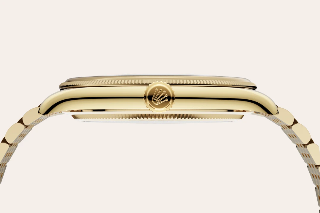 Impression zu 18 Karat Gelbgold des Rolex-Modells 1908