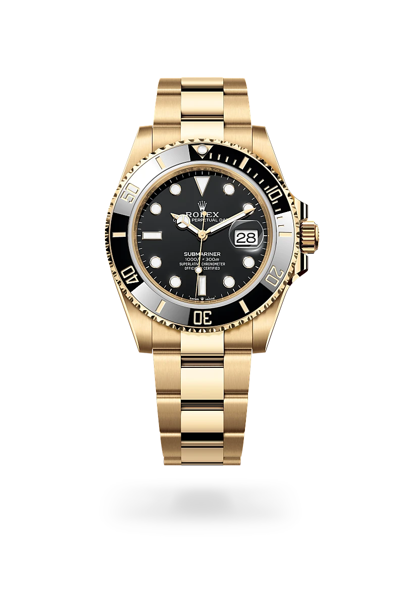 Rolex Submariner Date Front Facing