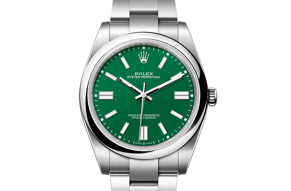 Rolex Oyster Perpetual 41 Front Facing