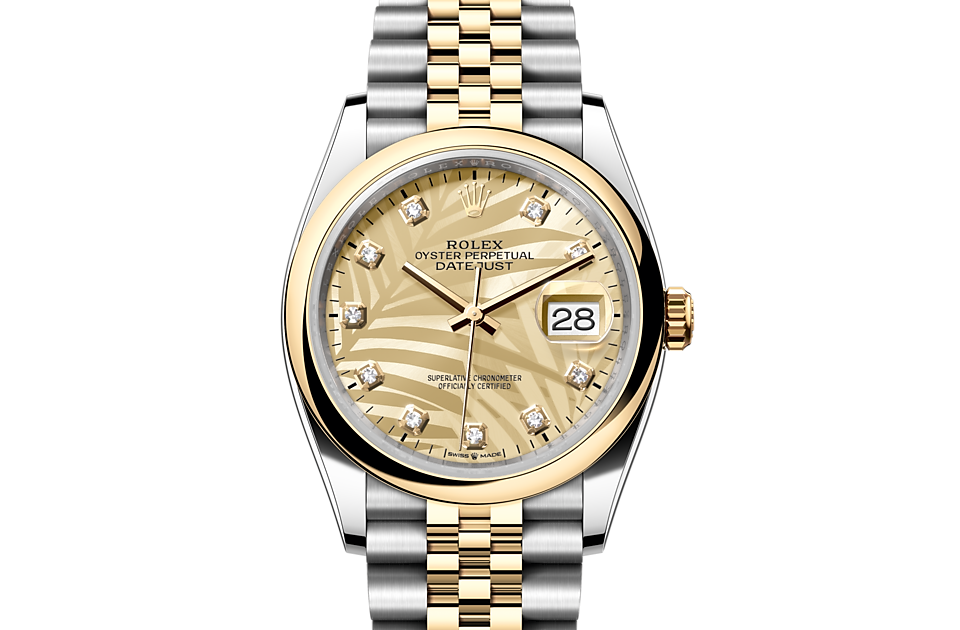 Rolex Datejust 36 Front Facing