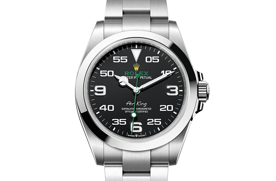 Rolex Air‑King Front Facing