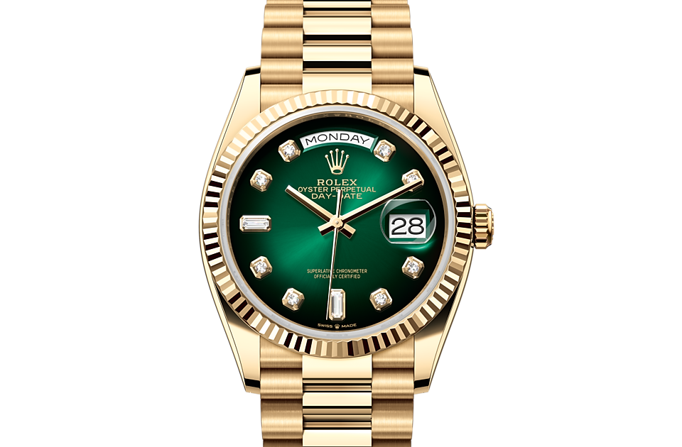 Rolex Day‑Date 36 Front Facing