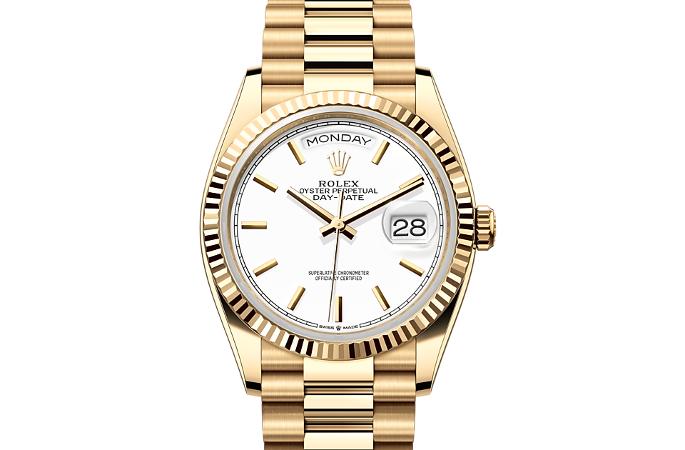 Rolex Day‑Date 36 Front Facing