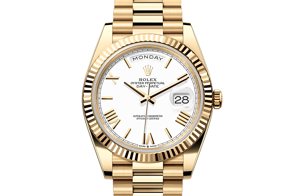 Rolex Day‑Date 40 Front Facing